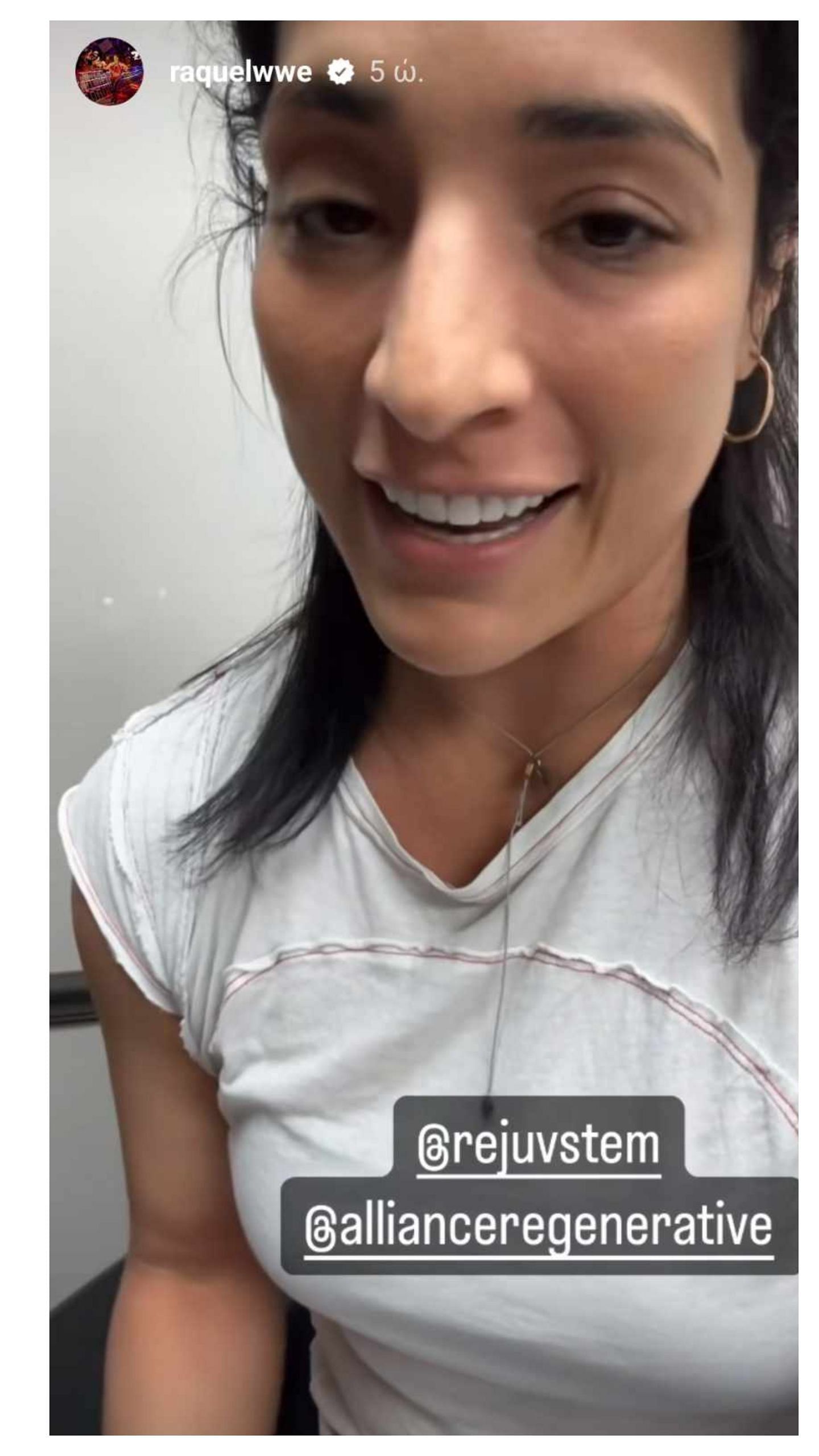 Screengrab of Raquel Rodriguez's Instagram Story (Credit: Raquel Rodriguez/Instagram)